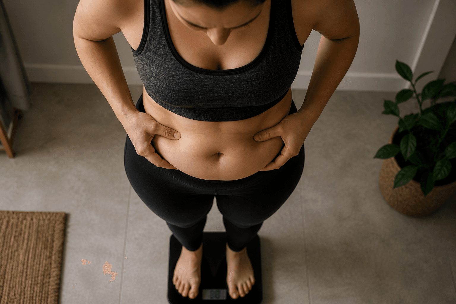 A calm weight-loss timeline dashboard showing milestones for losing 10, 20, and 30 pounds