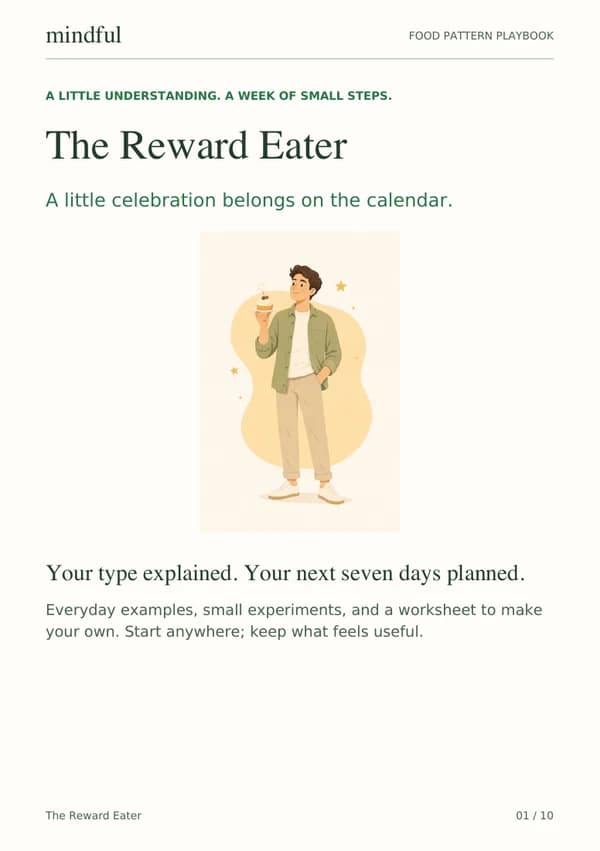 The Reward Eater playbook page 1